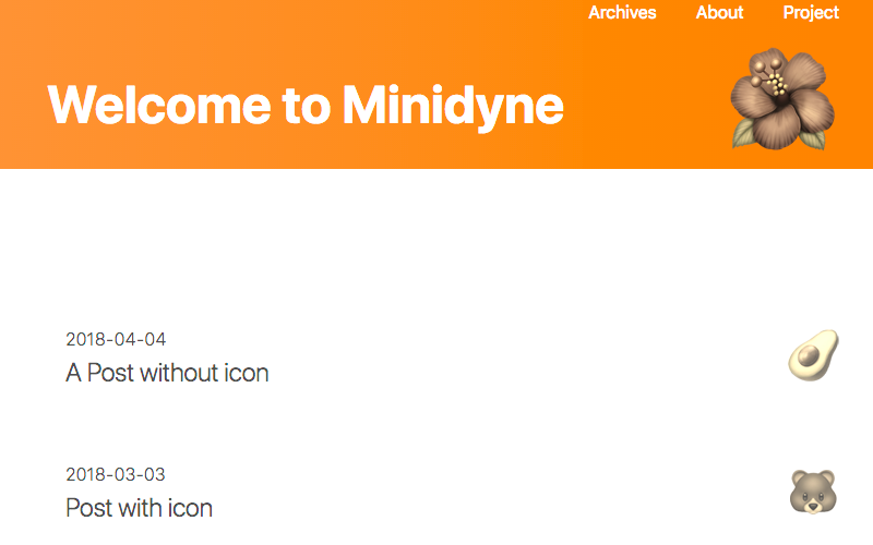 Minidyne